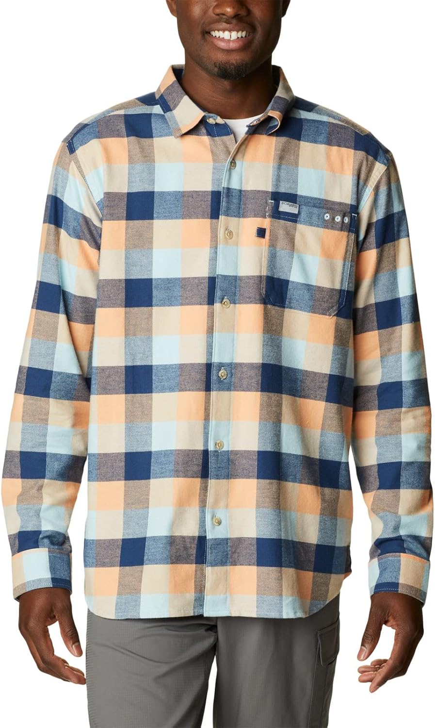 Columbia мужская фланелевая рубашка Slack Tide с длинным рукавом, Bright Nectar Multi Check
Columbia мужская фланелевая рубашка Slack Tide с длинным рукавом, Bright Nectar Multi Check