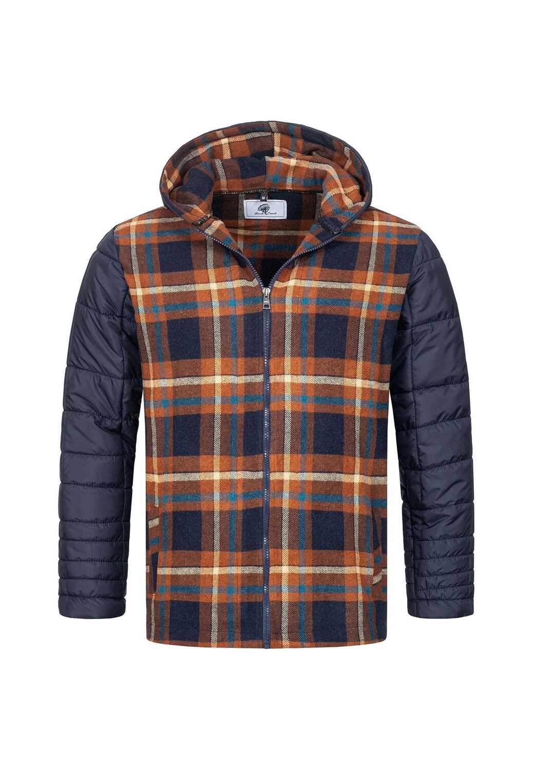 Зимняя куртка в клетку стандартной посадки Rock Creek, коричневый
Зимняя куртка в клетку стандартной посадки Rock Creek, коричневый