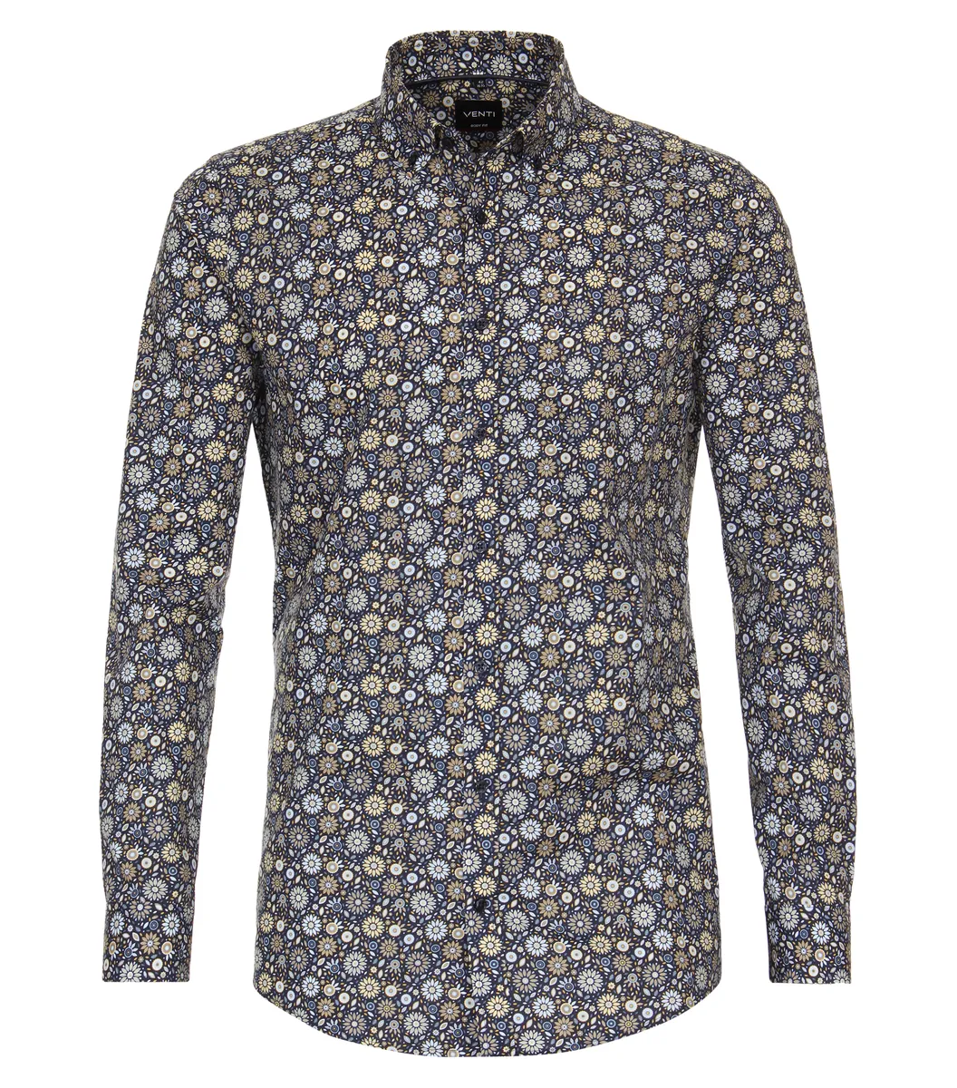 Деловая рубашка VENTI "Деловая рубашка VENTI принт", синий
Деловая рубашка VENTI "Деловая рубашка VENTI принт", синий