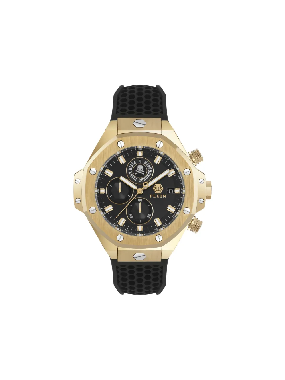 Наручные часы Chrono Royal 42 Philipp Plein, черный
Наручные часы Chrono Royal 42 Philipp Plein, черный