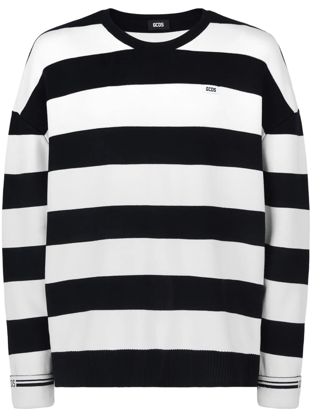 Полосатая толстовка с логотипом GCDS, черный
Полосатая толстовка с логотипом GCDS, черный