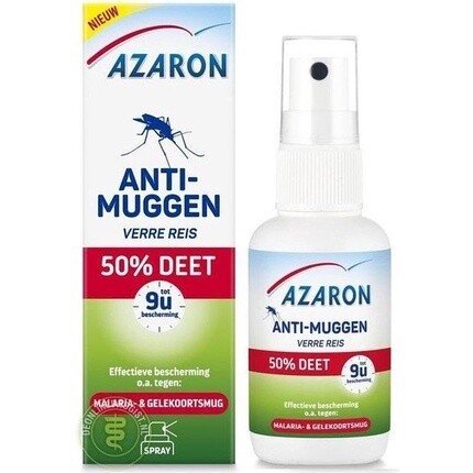 Спрей от комаров - Anti Mosquito 50% Deet - Защита от комаров Azaron
Спрей от комаров - Anti Mosquito 50% Deet - Защита от комаров Azaron