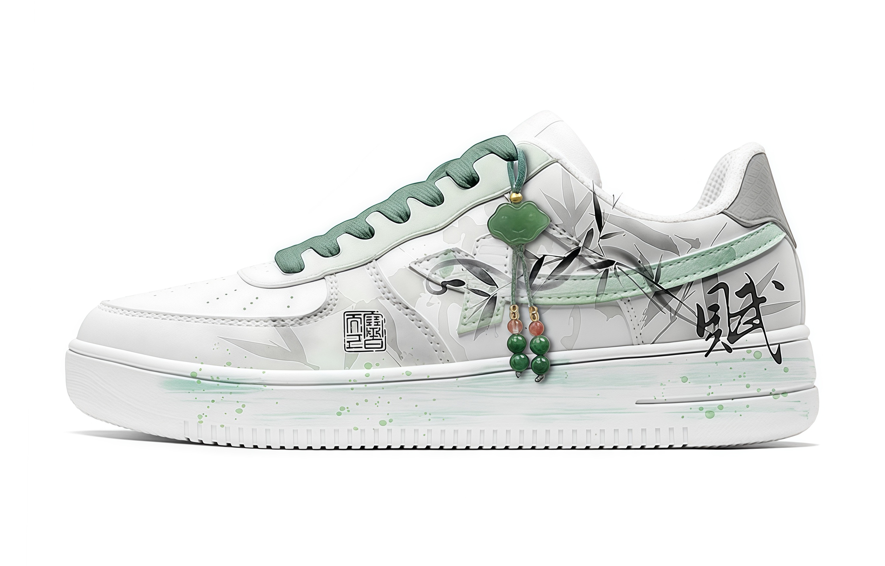 XTEP Кроссовки Air Force One с низким верхом, устойчивые к истиранию и дышащие, для скейтбординга, мужские, белые и зеленые
XTEP Кроссовки Air Force One с низким верхом, устойчивые к истиранию и дышащие, для скейтбординга, мужские, белые и зеленые