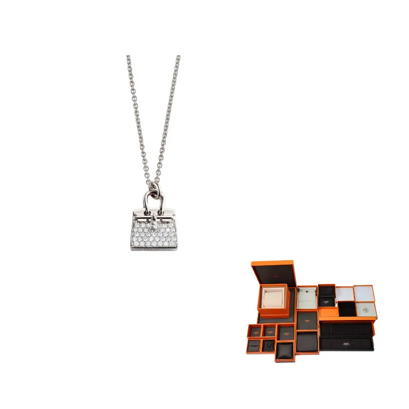 HERMES Кулон Kelly Amulette K из белого золота унисекс
HERMES Кулон Kelly Amulette K из белого золота унисекс