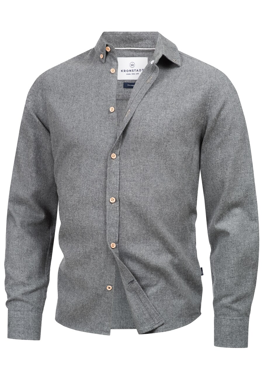 Рубашка обычного кроя на пуговицах Kronstadt Johan Diego, пятнистый серый
Рубашка обычного кроя на пуговицах Kronstadt Johan Diego, пятнистый серый