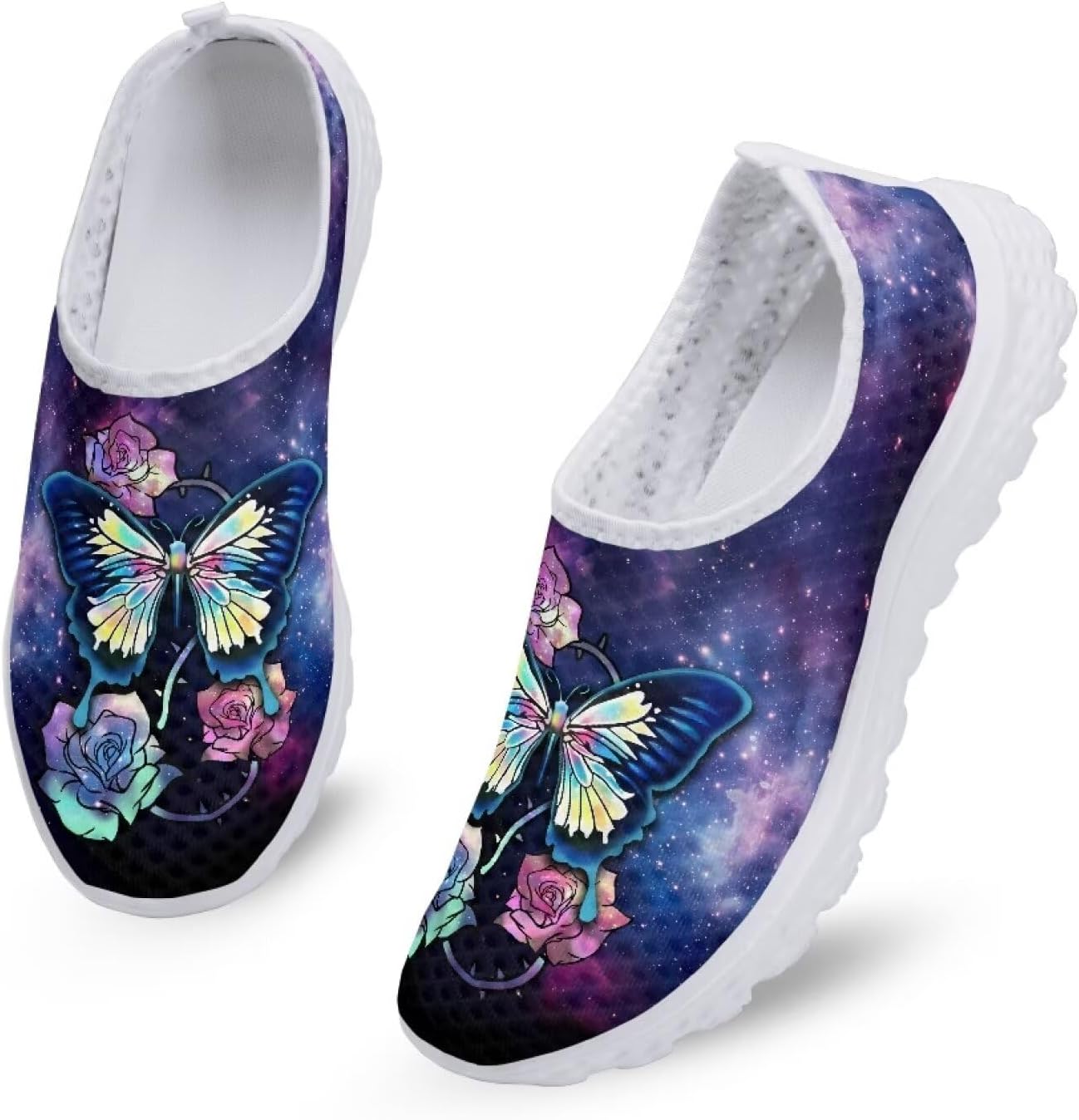 Кроссовки Kuiaobaty Fashion легкие, дышащие, слипоны для ходьбы, спортивная повседневная обувь, лоферы для женщин и мужчин, Rose Butterfly Galaxy Space
Кроссовки Kuiaobaty Fashion легкие, дышащие, слипоны для ходьбы, спортивная повседневная обувь, лоферы для женщин и мужчин, Rose Butterfly Galaxy Space