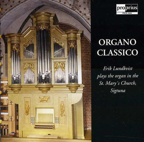 CD диск Lundkvist: Organo Classico
CD диск Lundkvist: Organo Classico
