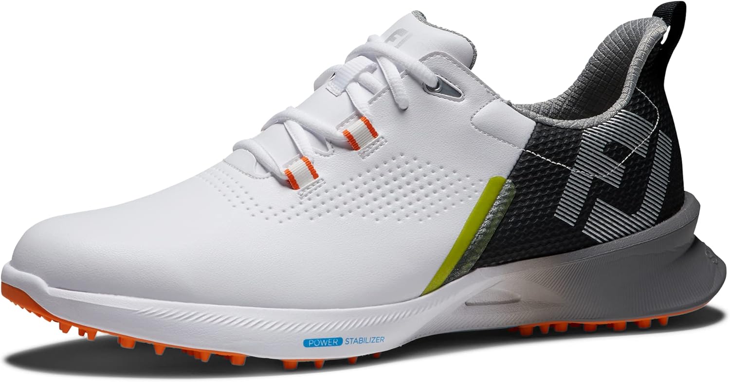 Мужские гольф-кроссовки FootJoy FJ Fuel, белый/черный/оранжевый
Мужские гольф-кроссовки FootJoy FJ Fuel, белый/черный/оранжевый