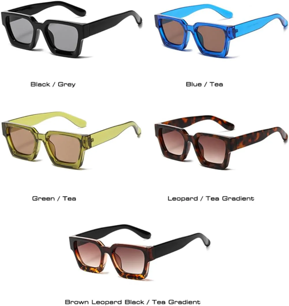 Солнцезащитные очки для мужчин и женщин - защита UV400 - яркие цвета: панк, сине-зеленый, для занятий спортом на открытом воздухе и вождения DSVIGF, Blue Tea
Солнцезащитные очки для мужчин и женщин - защита UV400 - яркие цвета: панк, сине-зеленый, для занятий спортом на открытом воздухе и вождения DSVIGF, Blue Tea