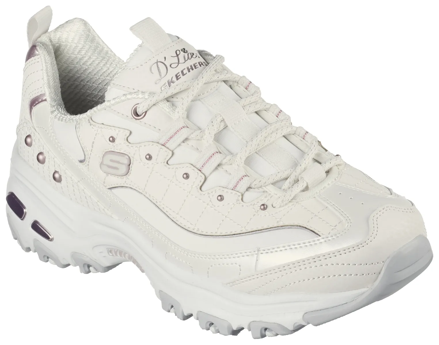 Кроссовки Skechers "D'LITES", с красивыми металлическими деталями, повседневная обувь, полуботинки, туфли на шнуровке, цвет Weiß-Lavendel
Кроссовки Skechers "D'LITES", с красивыми металлическими деталями, повседневная обувь, полуботинки, туфли на шнуровке, цвет Weiß-Lavendel