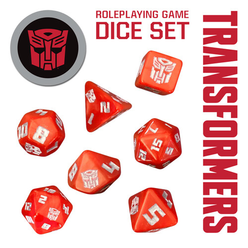 Игровые кубики Transformers Rpg: Dice Set Renegade Game Studios
Игровые кубики Transformers Rpg: Dice Set Renegade Game Studios