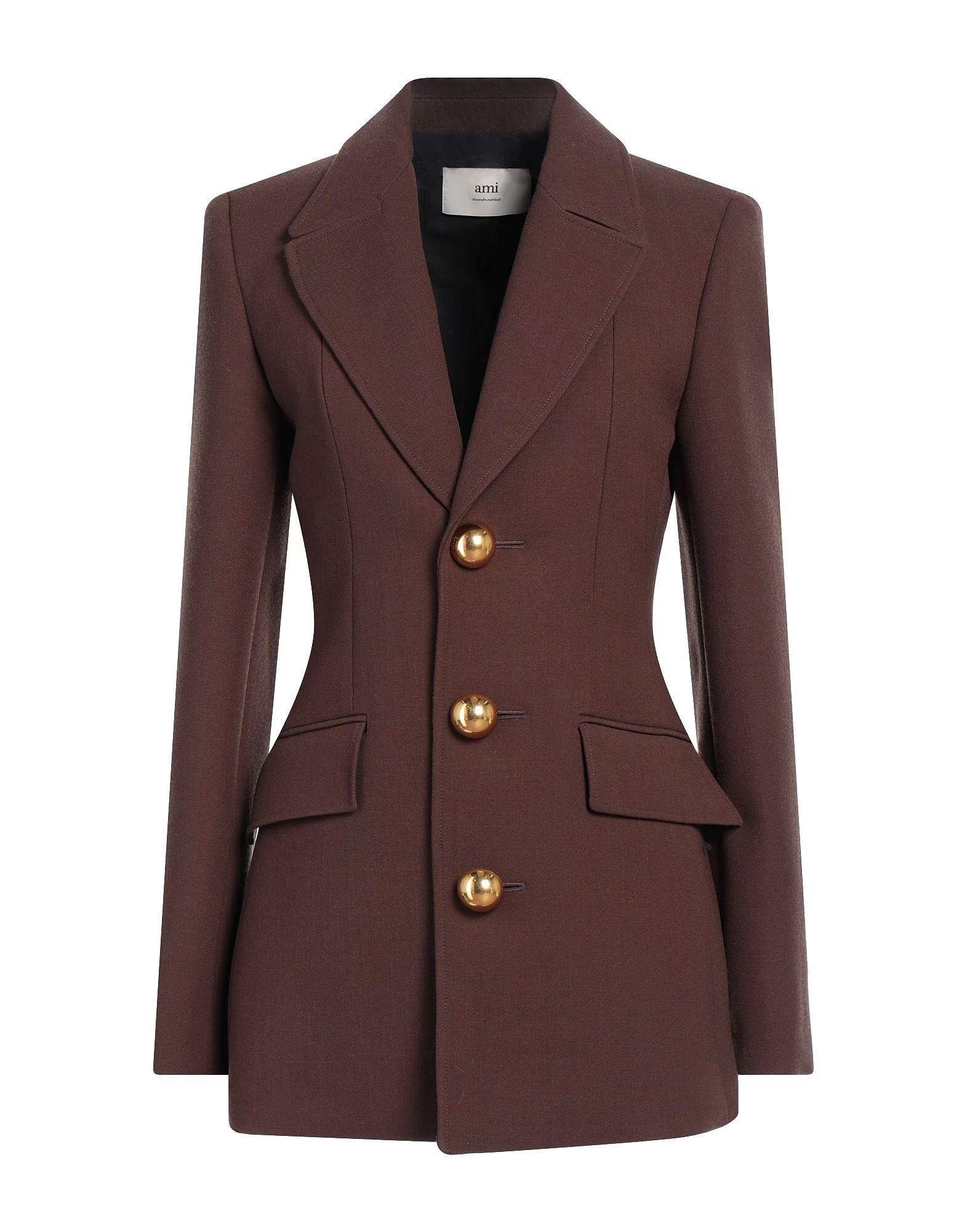 Блейзер Ami Alexandre Mattiussi, темно-коричневый
Блейзер Ami Alexandre Mattiussi, темно-коричневый