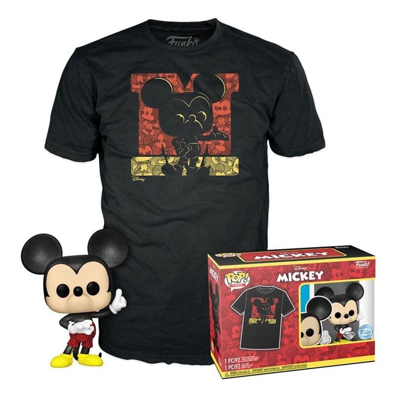 Funko POP! & Футболка, коллекционная фигурка, набор, Disney, Микки, XL
Funko POP! & Футболка, коллекционная фигурка, набор, Disney, Микки, XL
