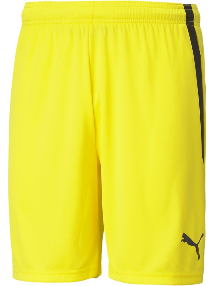Спортивные шорты TeamLIGA Shorts желтого цвета Puma
Спортивные шорты TeamLIGA Shorts желтого цвета Puma