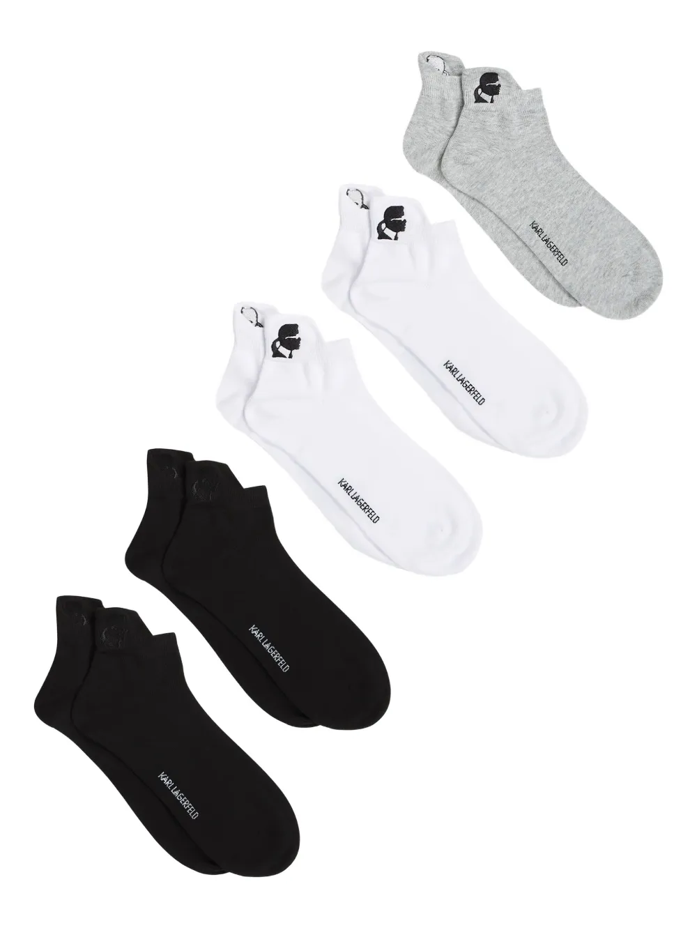 Комплект Kameo из пяти пар носков с логотипом KARL LAGERFELD, черный
Комплект Kameo из пяти пар носков с логотипом KARL LAGERFELD, черный