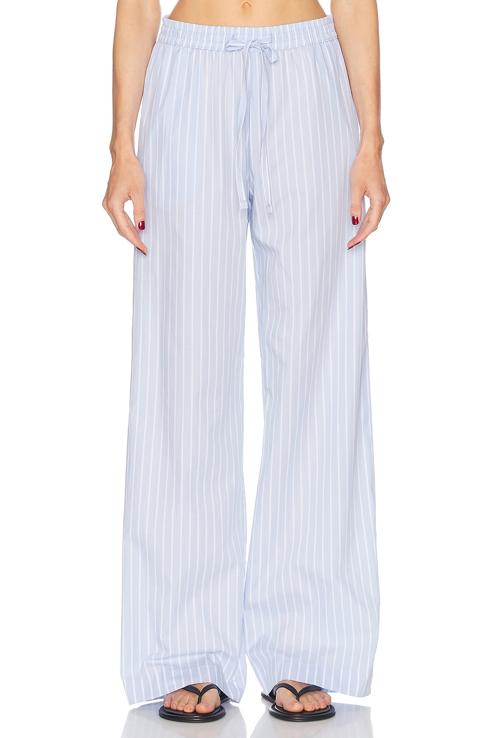Poplin Resort Брюки Enza Costa, Light Blue & White Stripe
Poplin Resort Брюки Enza Costa, Light Blue & White Stripe