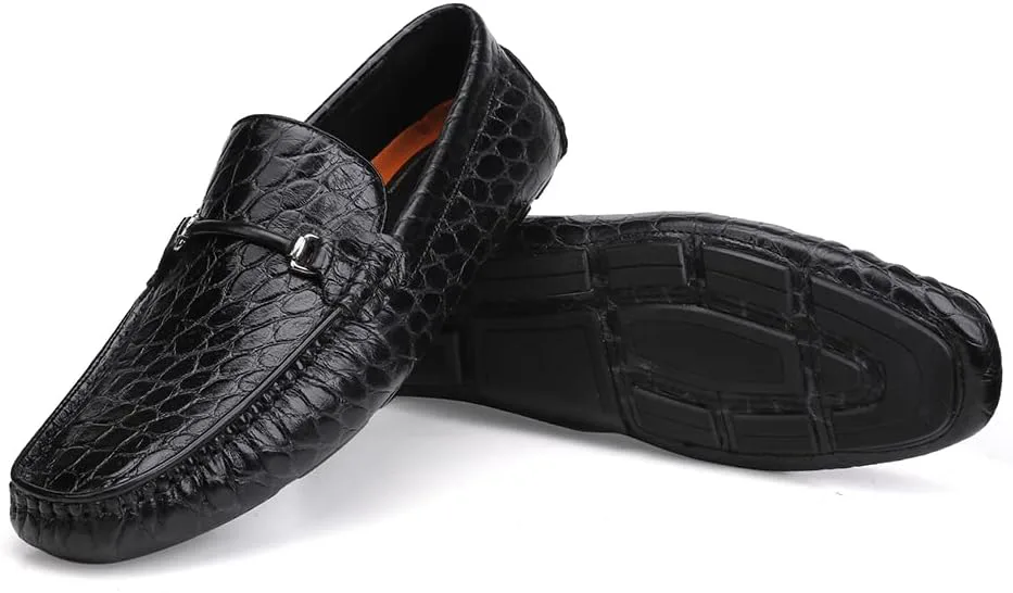 Мужские кожаные мокасины для вождения с принтом под аллигатора, слипоны, пенни-лоаферы GOLDEN COXES FAMILY, черный
Мужские кожаные мокасины для вождения с принтом под аллигатора, слипоны, пенни-лоаферы GOLDEN COXES FAMILY, черный