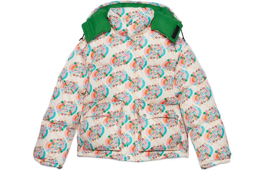 Куртка женская Gucci x The North Face с принтом, белый / зеленый
Куртка женская Gucci x The North Face с принтом, белый / зеленый