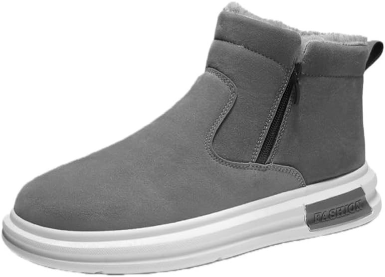 Мужские теплые и удобные снежные ботинки Fusecottc с противоскользящей резиновой подошвой, обеспечивающие тепло осенью и зимой, серый
Мужские теплые и удобные снежные ботинки Fusecottc с противоскользящей резиновой подошвой, обеспечивающие тепло осенью и зимой, серый