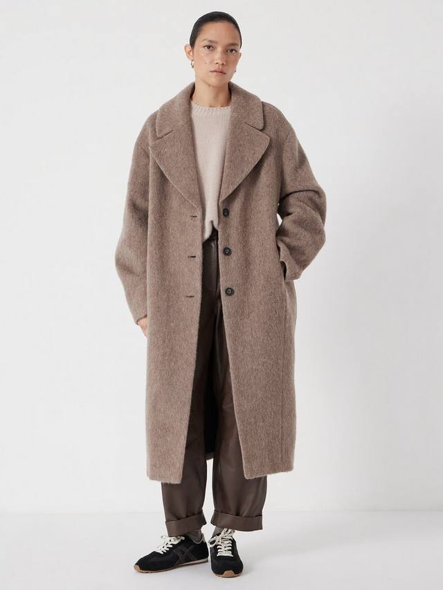 Шерстяной кокон-пальто HUSH, Oatmeal Grey
Шерстяной кокон-пальто HUSH, Oatmeal Grey