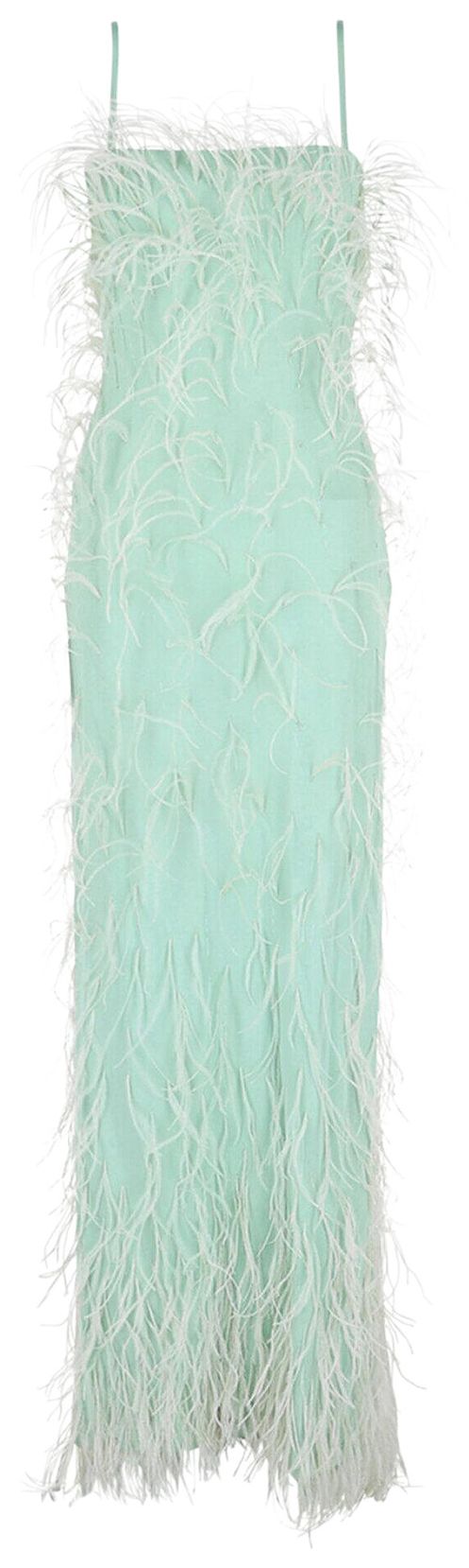 Платье Givenchy с вышивкой перьями, зеленый
Платье Givenchy с вышивкой перьями, зеленый