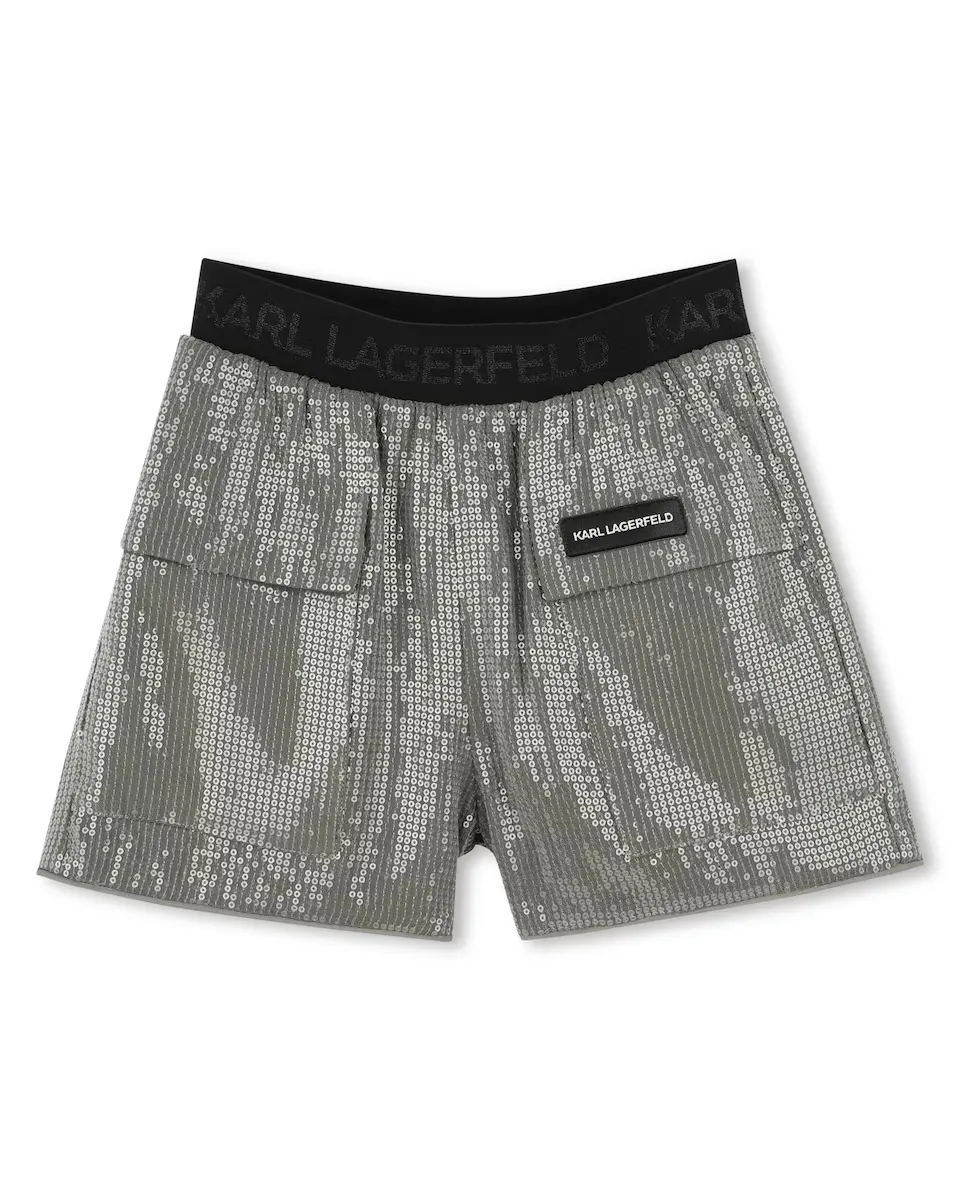 Зеленые шорты для девочек с микропринтом Karl Lagerfeld Kids, зеленый
Зеленые шорты для девочек с микропринтом Karl Lagerfeld Kids, зеленый