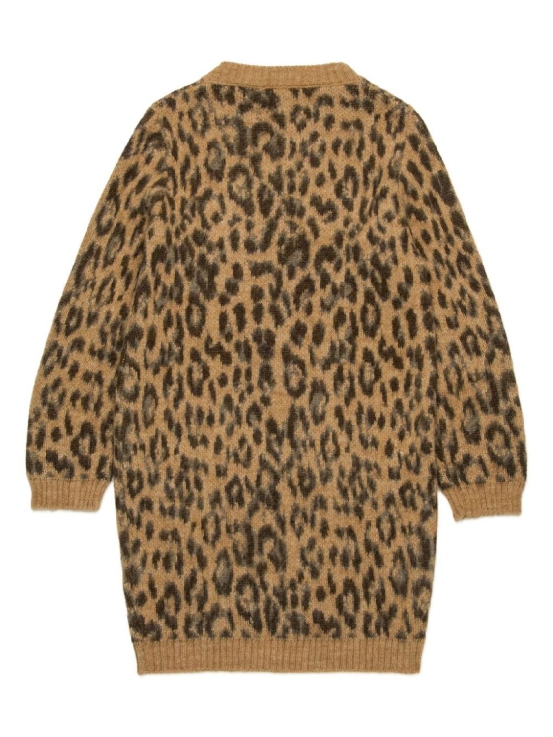 Nº21 Kids платье из смесовой шерсти с леопардовым принтом, коричневый
Nº21 Kids платье из смесовой шерсти с леопардовым принтом, коричневый