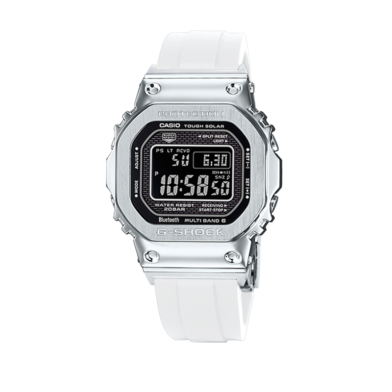 Часы Casio G-Shock Full Metal GMW-B5000 Series, ремешок смола, арт. GMW-B5000-1, слоновая кость
Часы Casio G-Shock Full Metal GMW-B5000 Series, ремешок смола, арт. GMW-B5000-1, слоновая кость