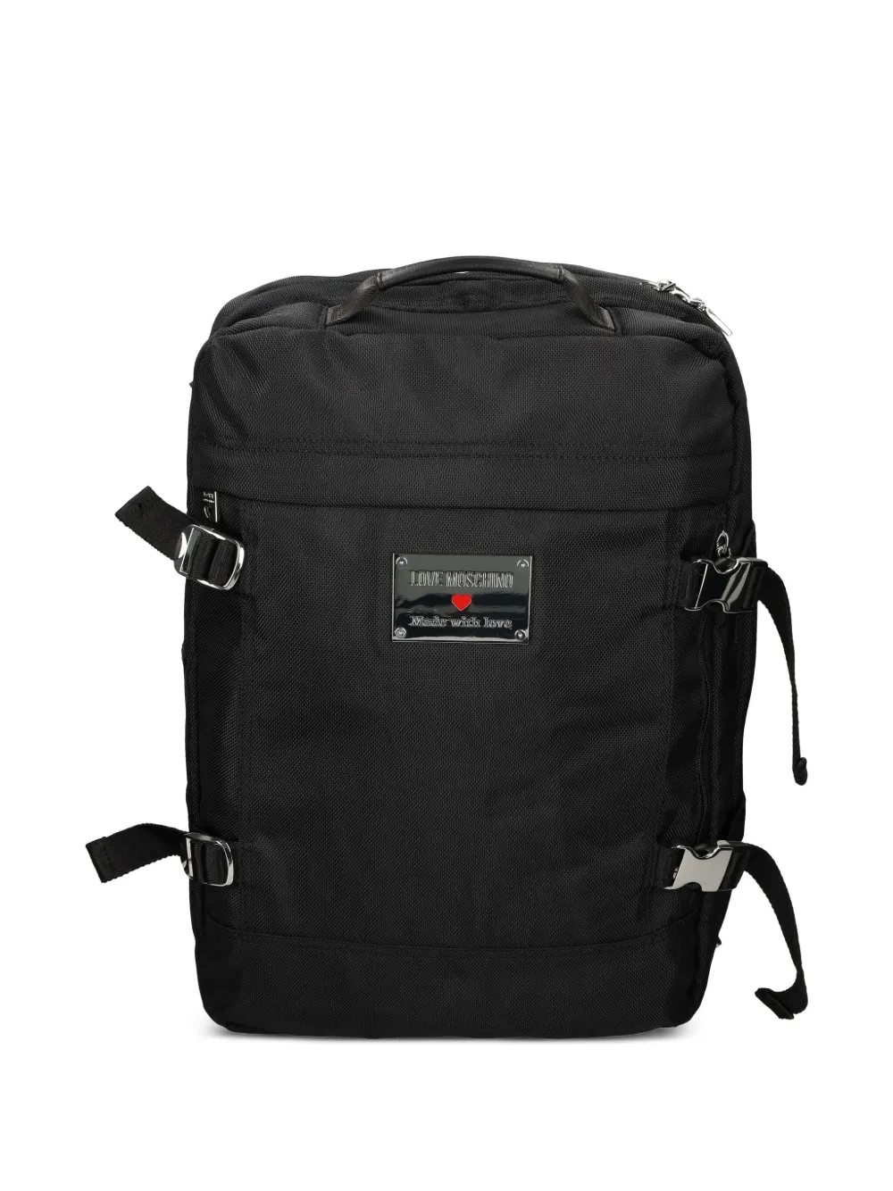 Рюкзак с логотипом Love Moschino, черный
Рюкзак с логотипом Love Moschino, черный