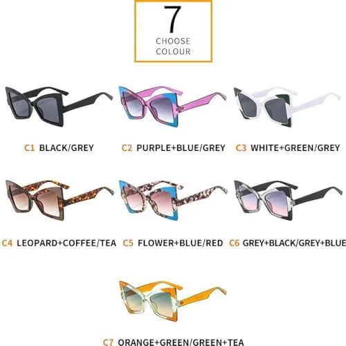 Модные солнцезащитные очки «кошачий глаз» для женщин и мужчин, с градиентными линзами, оправой и леопардовым принтом, защитой от УФ-излучения UV400 MTZJH, C1
Модные солнцезащитные очки «кошачий глаз» для женщин и мужчин, с градиентными линзами, оправой и леопардовым принтом, защитой от УФ-излучения UV400 MTZJH, C1