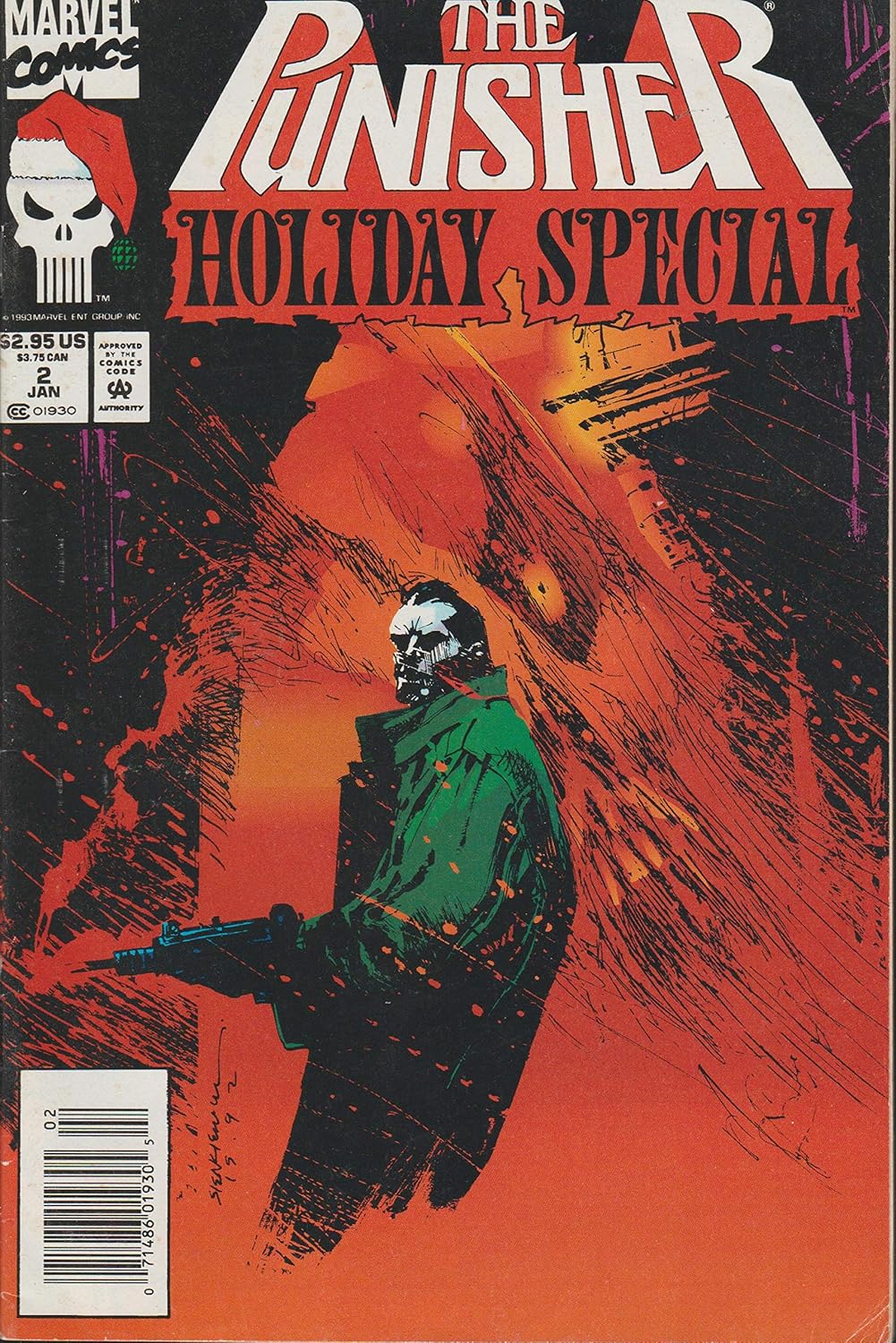 Marvel Comics The Punisher Holiday Special #2 Jan1994 (Marvel Comics)
Marvel Comics The Punisher Holiday Special #2 Jan1994 (Marvel Comics)