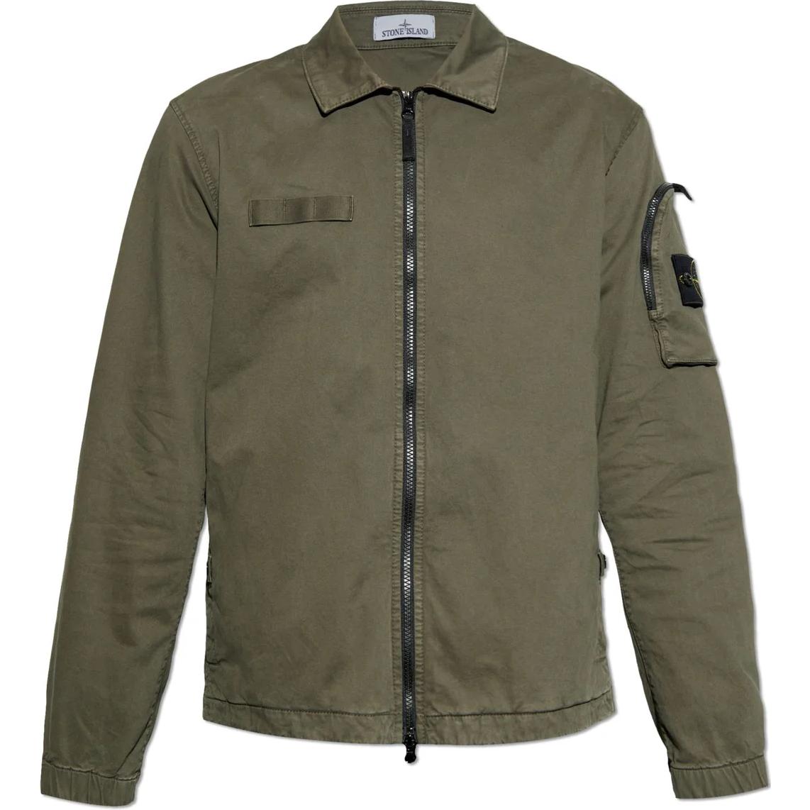 STONE ISLAND Куртка с логотипом на молнии, Green
STONE ISLAND Куртка с логотипом на молнии, Green