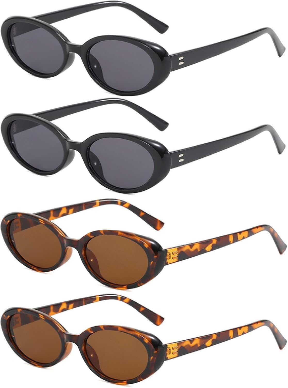 Солнцезащитные очки с защитой от УФ-излучения UV400 | Маленький овальный размер | Для женщин и мужчин | Для занятий спортом на открытом воздухе и вождения DSVIGF, 4pcs Black
Солнцезащитные очки с защитой от УФ-излучения UV400 | Маленький овальный размер | Для женщин и мужчин | Для занятий спортом на открытом воздухе и вождения DSVIGF, 4pcs Black