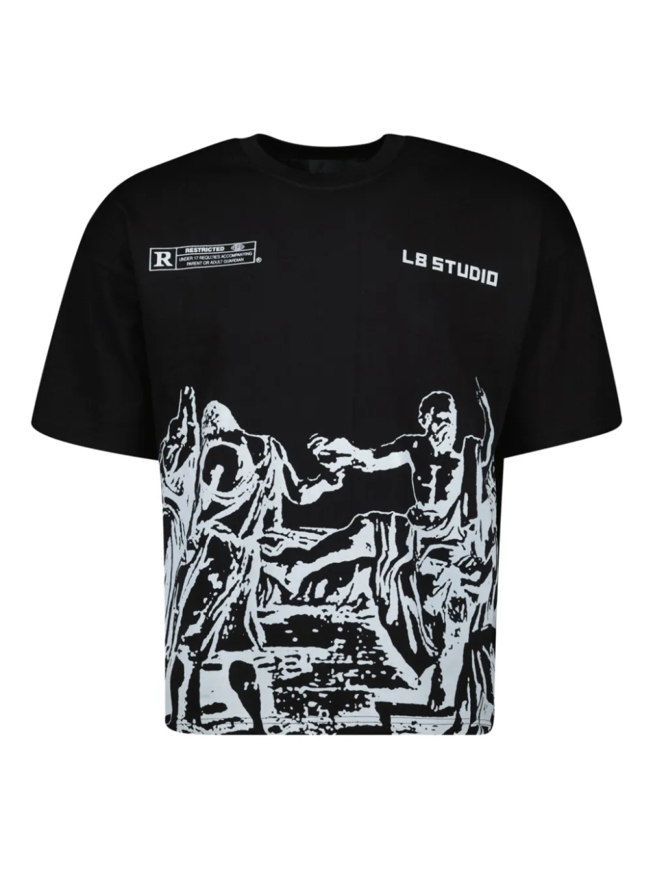 Футболка L8 Studio Socrates из хлопка, черный
Футболка L8 Studio Socrates из хлопка, черный