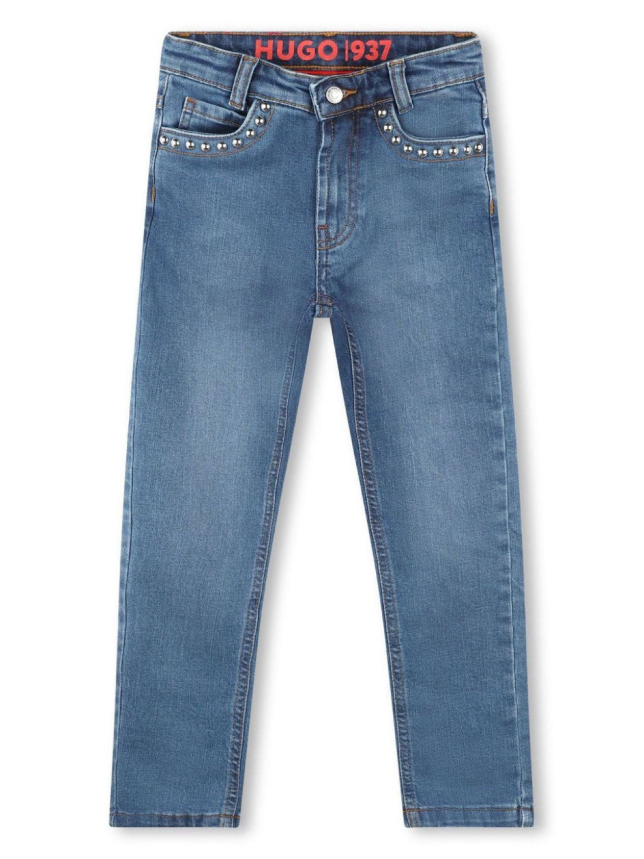 HUGO KIDS джинсы с заклепками, синий
HUGO KIDS джинсы с заклепками, синий