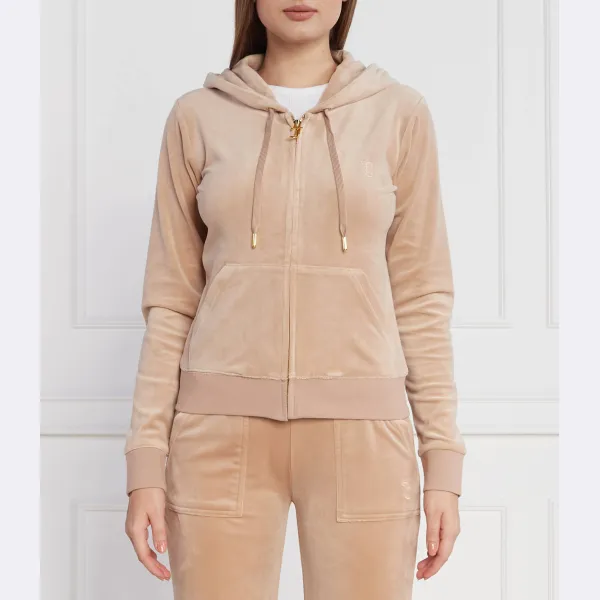 Классическая велюровая худи Robertson на молнии золотистого цвета, толстовка стандартного кроя hw Juicy Couture, бежевый
Классическая велюровая худи Robertson на молнии золотистого цвета, толстовка стандартного кроя hw Juicy Couture, бежевый