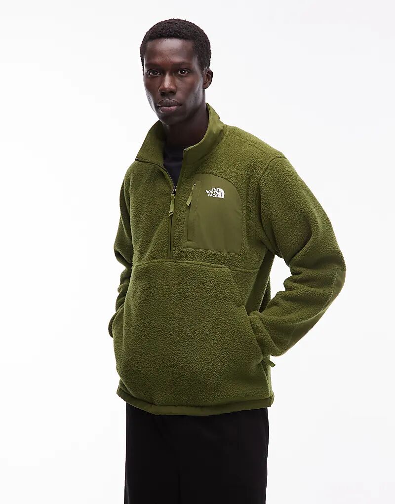 Плотная флисовая куртка North Face Yumiori Off Peak с застежкой-молнией 1/2 темно-зеленого цвета
Плотная флисовая куртка North Face Yumiori Off Peak с застежкой-молнией 1/2 темно-зеленого цвета