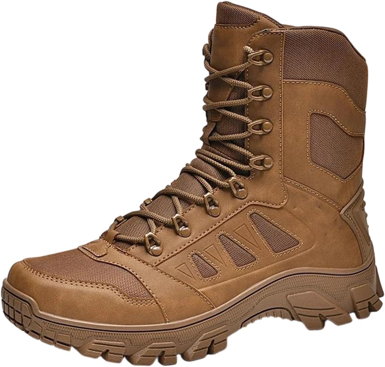 Мужские ботинки на платформе с высоким голенищем, противоскользящие, для прогулок на открытом воздухе, из кожи, для походов и работы, с комфортной посадкой Alloaone, коричневый
Мужские ботинки на платформе с высоким голенищем, противоскользящие, для прогулок на открытом воздухе, из кожи, для походов и работы, с комфортной посадкой Alloaone, коричневый