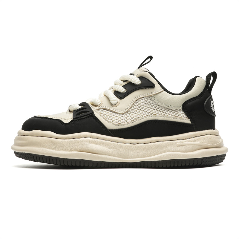 WEISHIBANGWEI Дышащие низкие кроссовки для скейтбординга, мужские, черно-белые
WEISHIBANGWEI Дышащие низкие кроссовки для скейтбординга, мужские, черно-белые