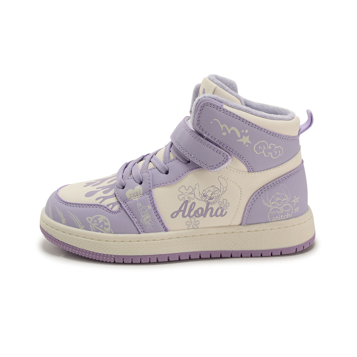 Детские кроссовки для скейтбординга Stitch Series с противоскользящей амортизацией, отскоком и высоким берцем Disney, фиолетовый
Детские кроссовки для скейтбординга Stitch Series с противоскользящей амортизацией, отскоком и высоким берцем Disney, фиолетовый