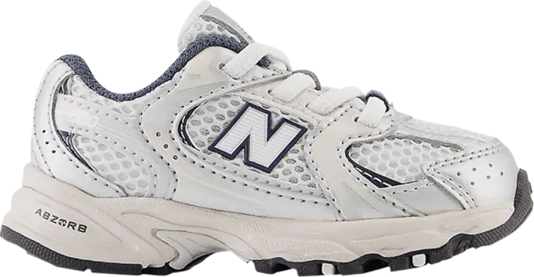 Кроссовки 530 Bungee Toddler Wide 'Summer Fog Navy', серый
Кроссовки 530 Bungee Toddler Wide 'Summer Fog Navy', серый