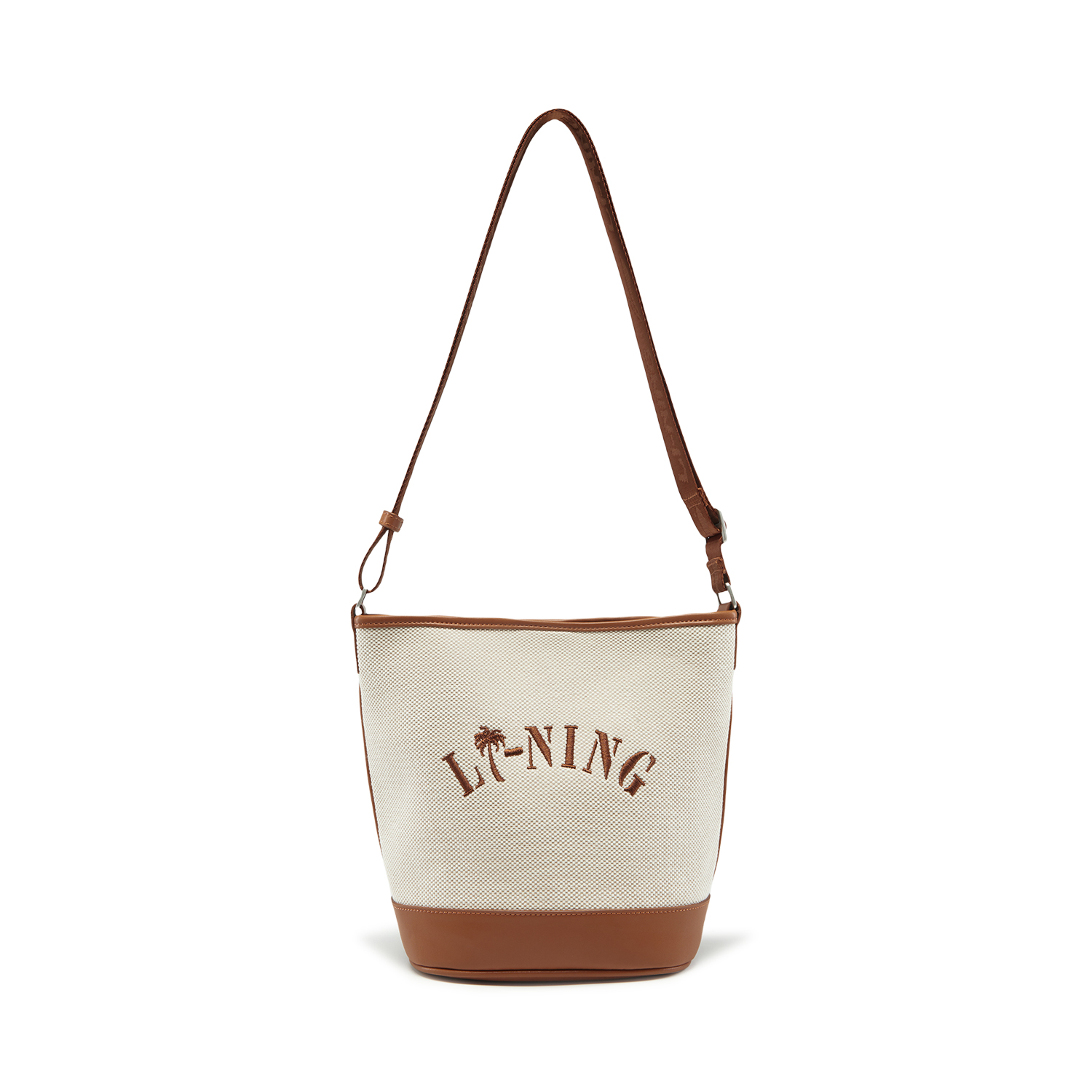 LINING Спортивная хлопковая ведерка через плечо унисекс бронзово-коричневая, Bronze Brown 
LINING Спортивная хлопковая ведерка через плечо унисекс бронзово-коричневая, Bronze Brown