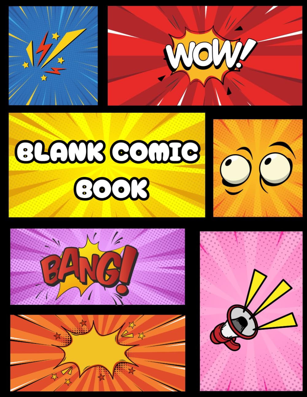 Blank Comic Book: Create your own comic book , Great For Kids, Teens, And Adults (Independently published)
Blank Comic Book: Create your own comic book , Great For Kids, Teens, And Adults (Independently published)