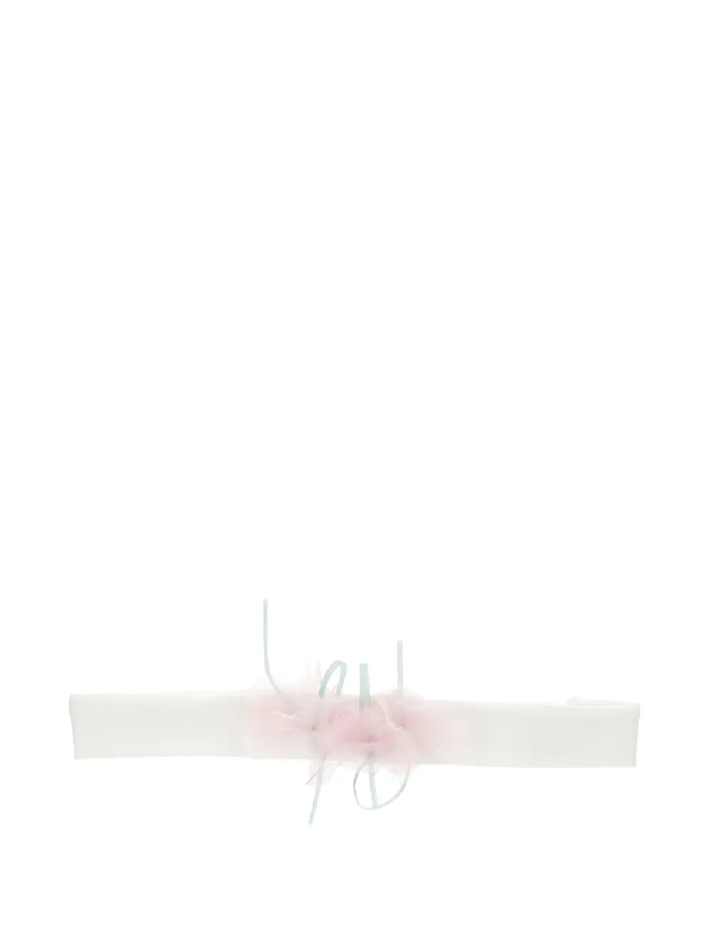 Ободок с цветочным декором Monnalisa, белый
Ободок с цветочным декором Monnalisa, белый