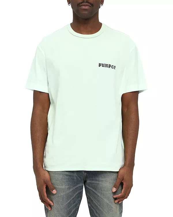 Футболка с фактурным рисунком Purple Brand, зеленый
Футболка с фактурным рисунком Purple Brand, зеленый