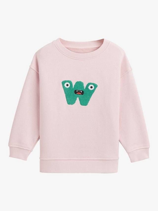 Детский свитшот с вышивкой Monster Whistles, Pink
Детский свитшот с вышивкой Monster Whistles, Pink