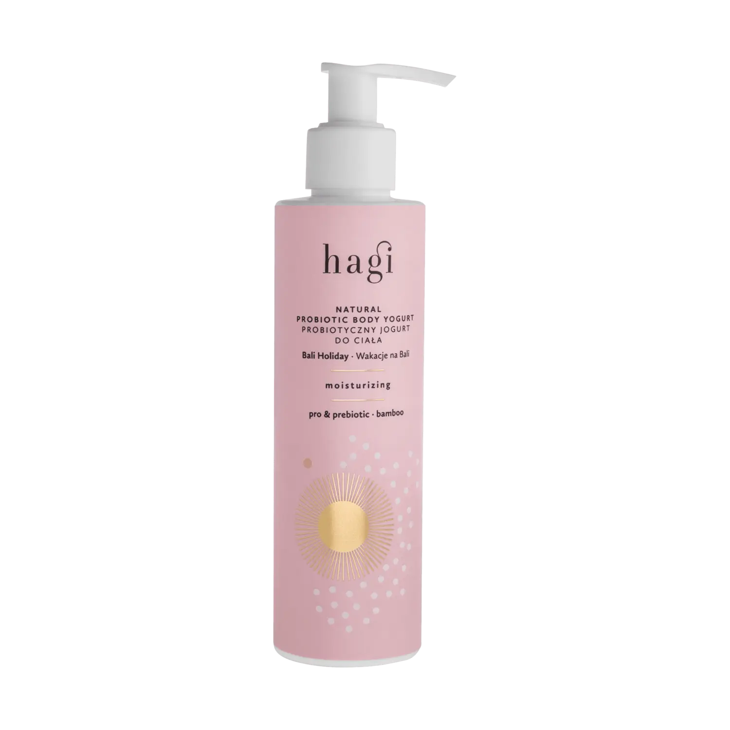 Пробиотический йогурт для тела Hagi Wakacje Na Bali, 200 мл 
Пробиотический йогурт для тела Hagi Wakacje Na Bali, 200 мл