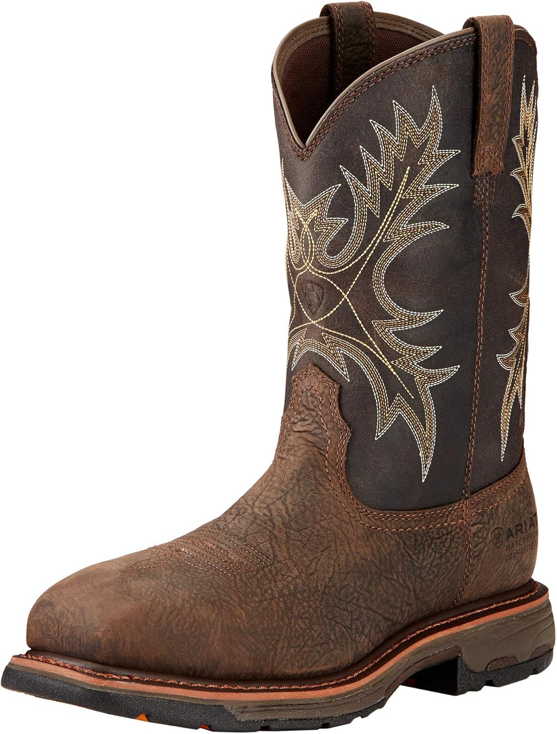 Мужские ботинки Ariat Workhog с квадратным носком и стальным подноском, коричневый
Мужские ботинки Ariat Workhog с квадратным носком и стальным подноском, коричневый