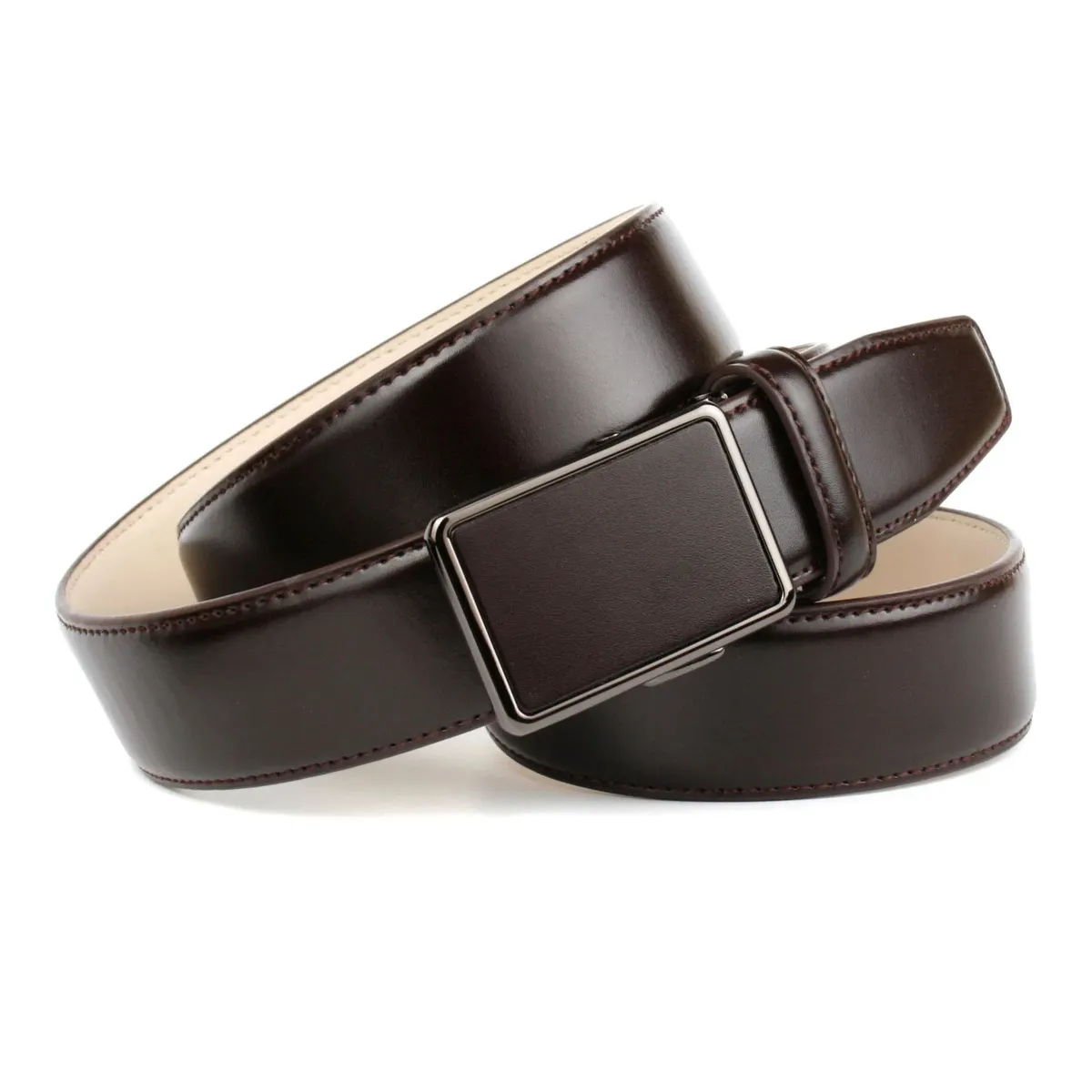 Кожаный ремень Anthoni Crown для костюмов темно-коричневого цвета, коричневый
Кожаный ремень Anthoni Crown для костюмов темно-коричневого цвета, коричневый