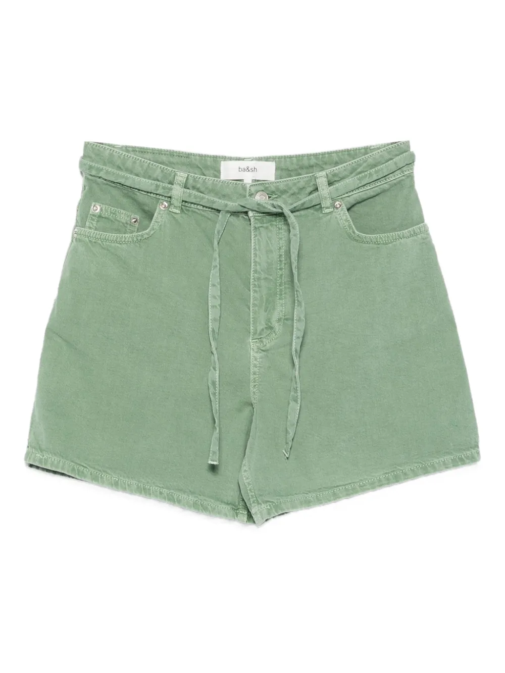 Шорты с поясом Ba&Sh, зеленый
Шорты с поясом Ba&Sh, зеленый